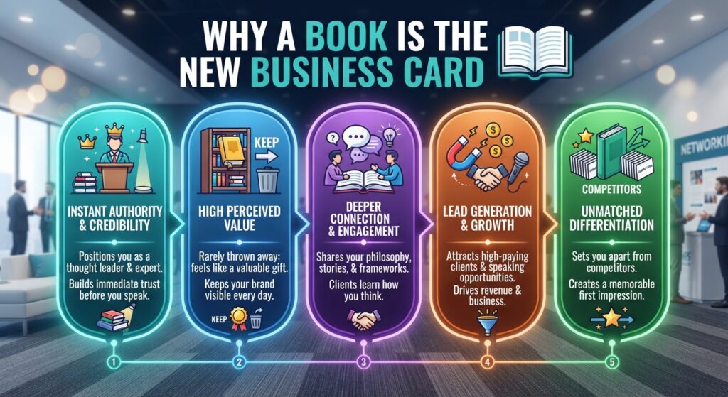 Is it TRUE that a BOOK is the new Business Card?